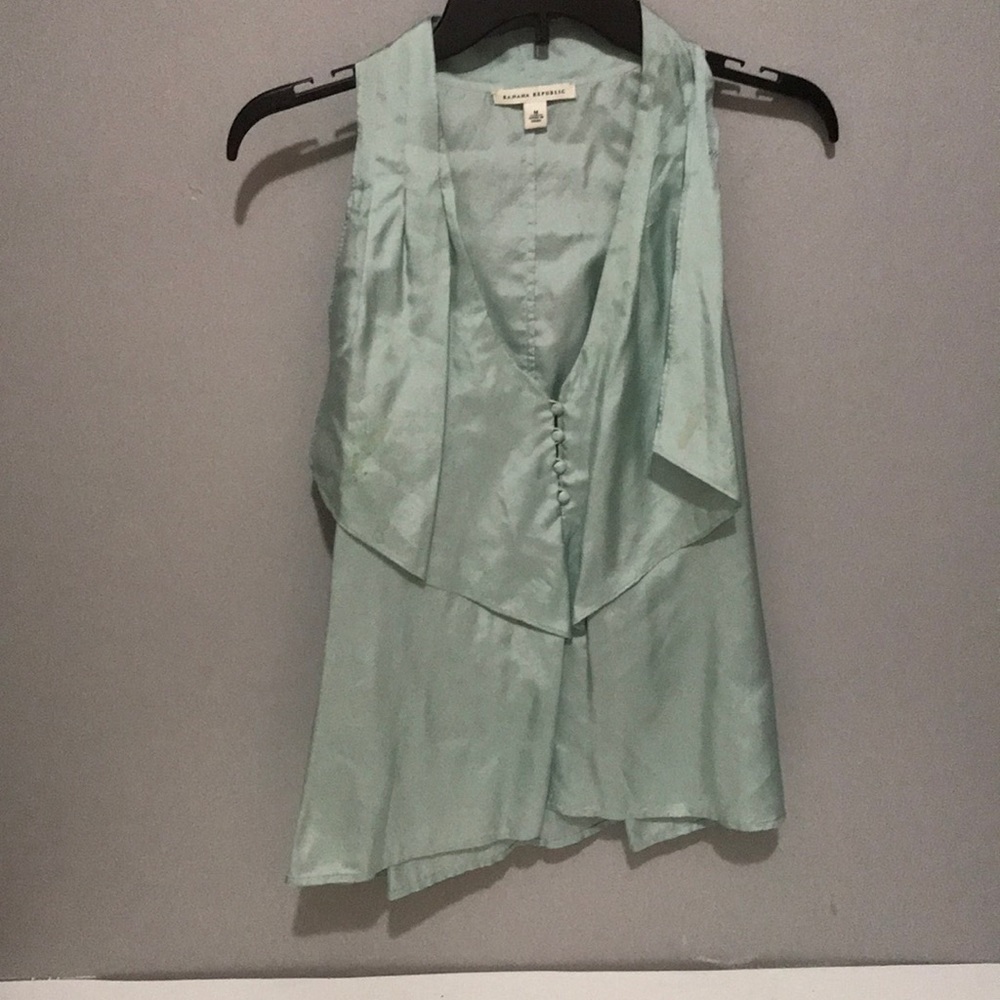 Banana Republic silk top